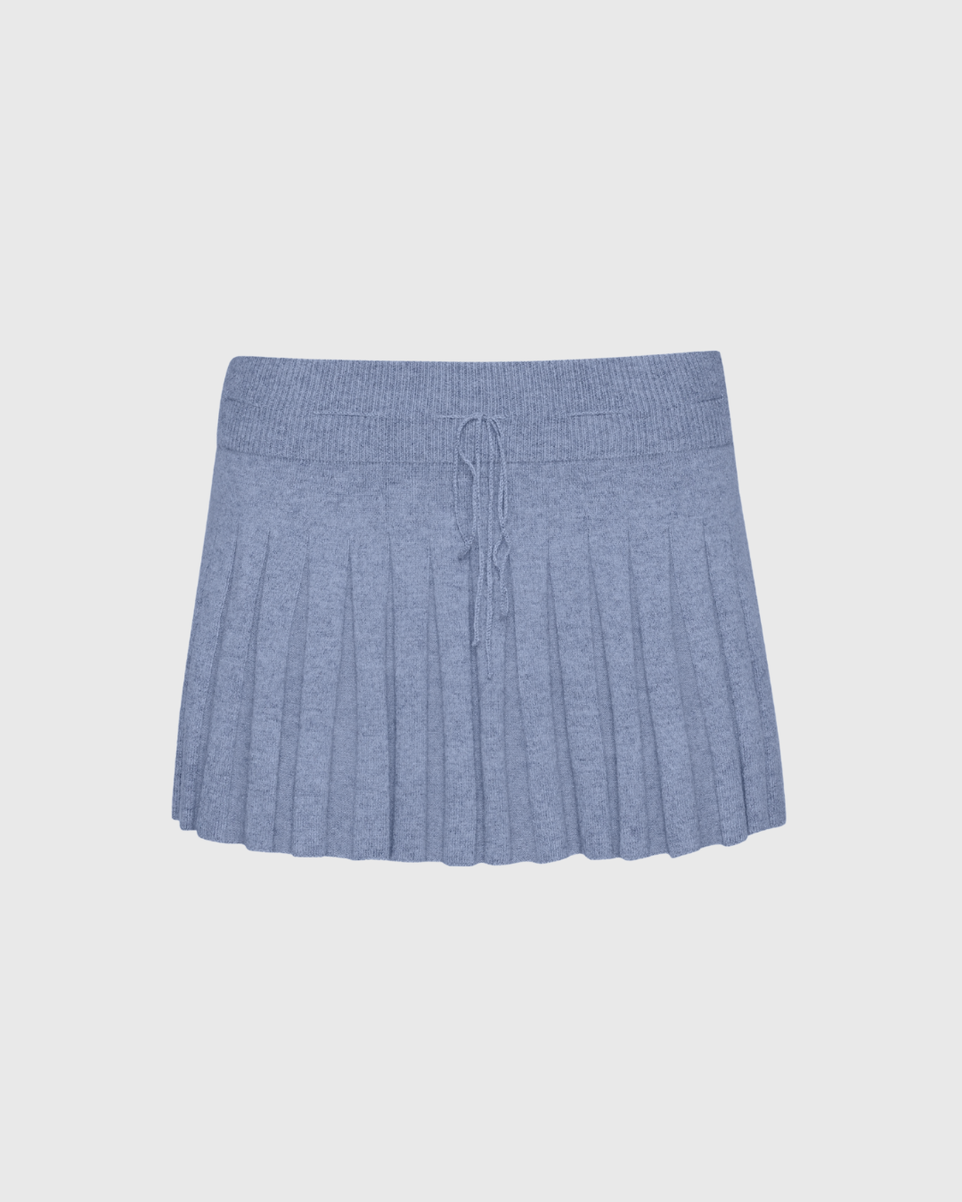 Denim Cloud Mini Skirt