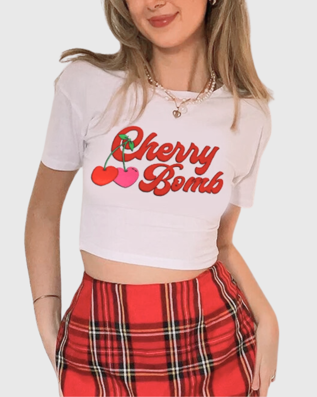 Cherry Bomb Baby Tee