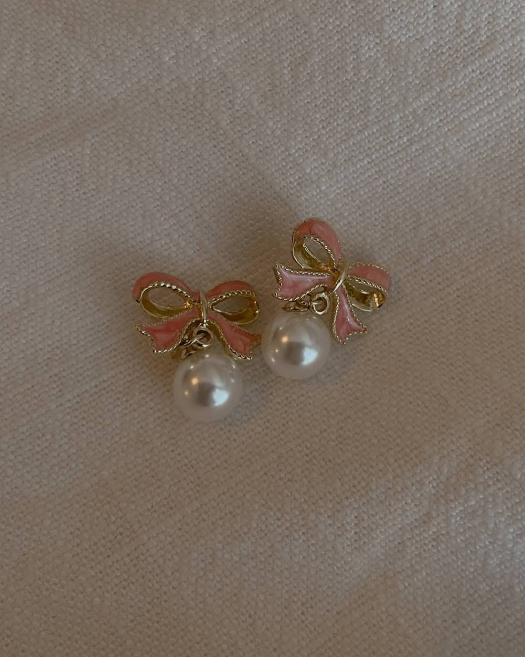 Roseate Pearl Earrings