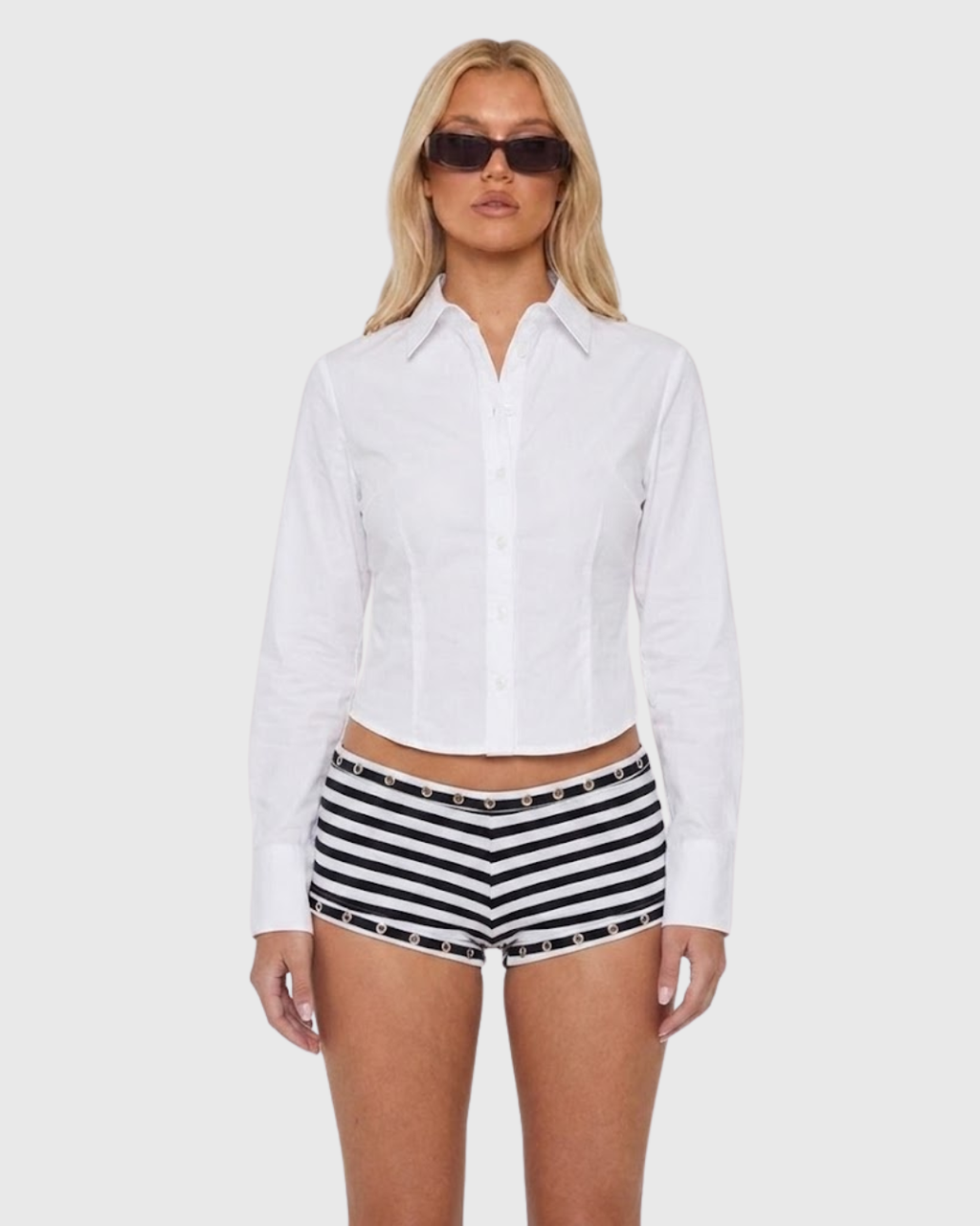 Gothic Stripe Shorts