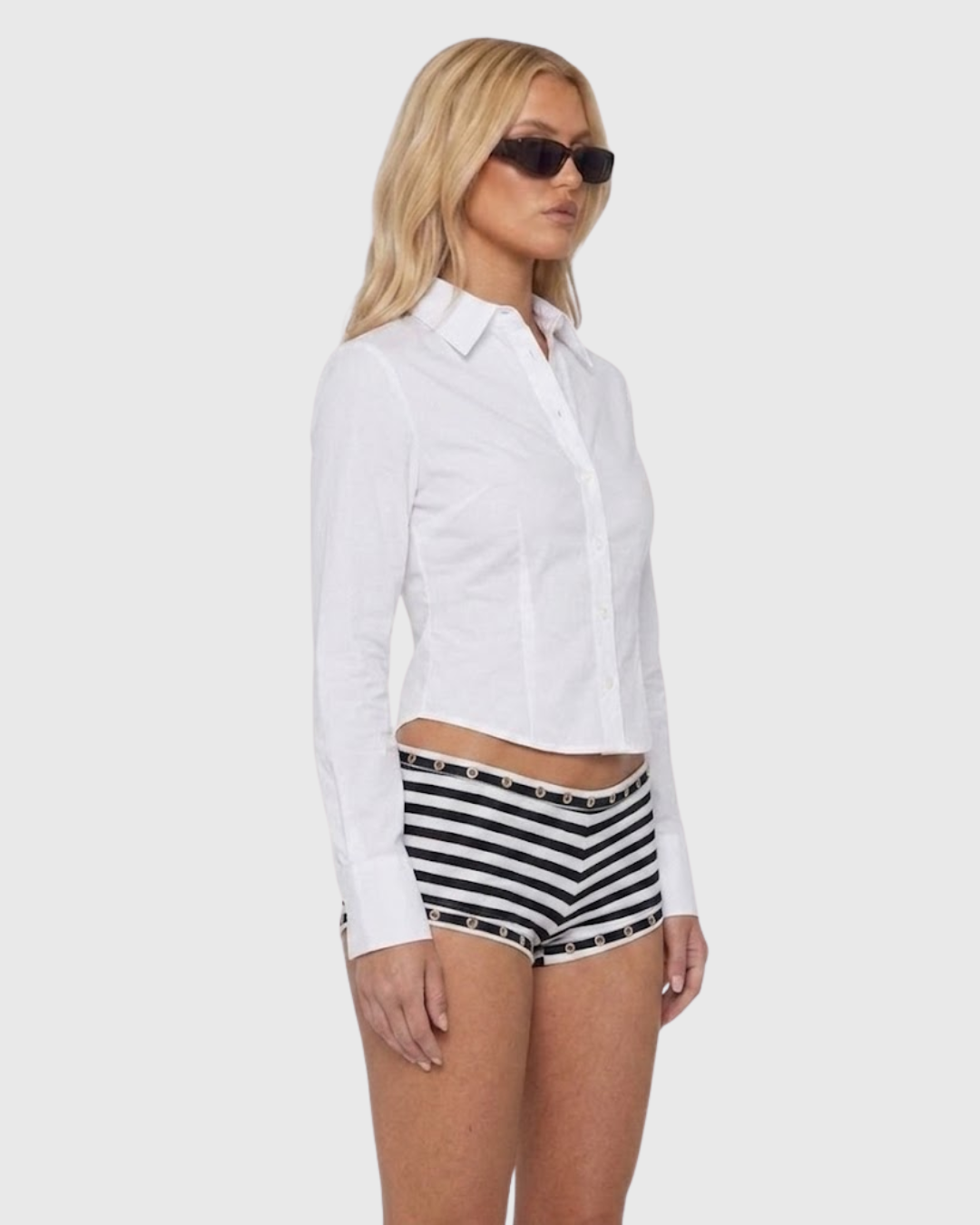 Gothic Stripe Shorts