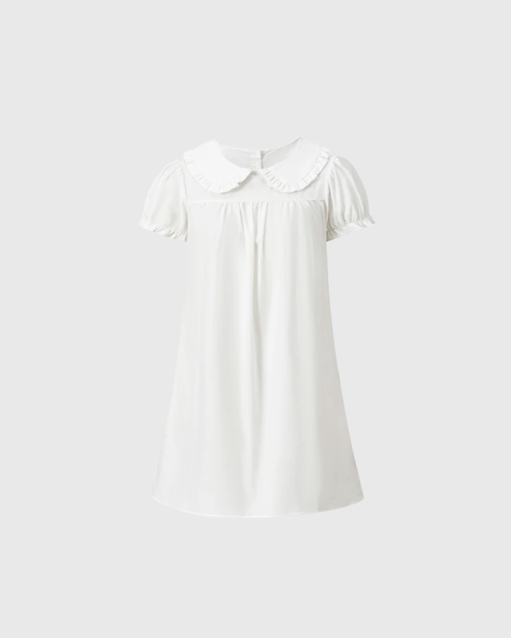 Peter Pan Collar Mini Dress