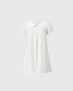 Peter Pan Collar Mini Dress