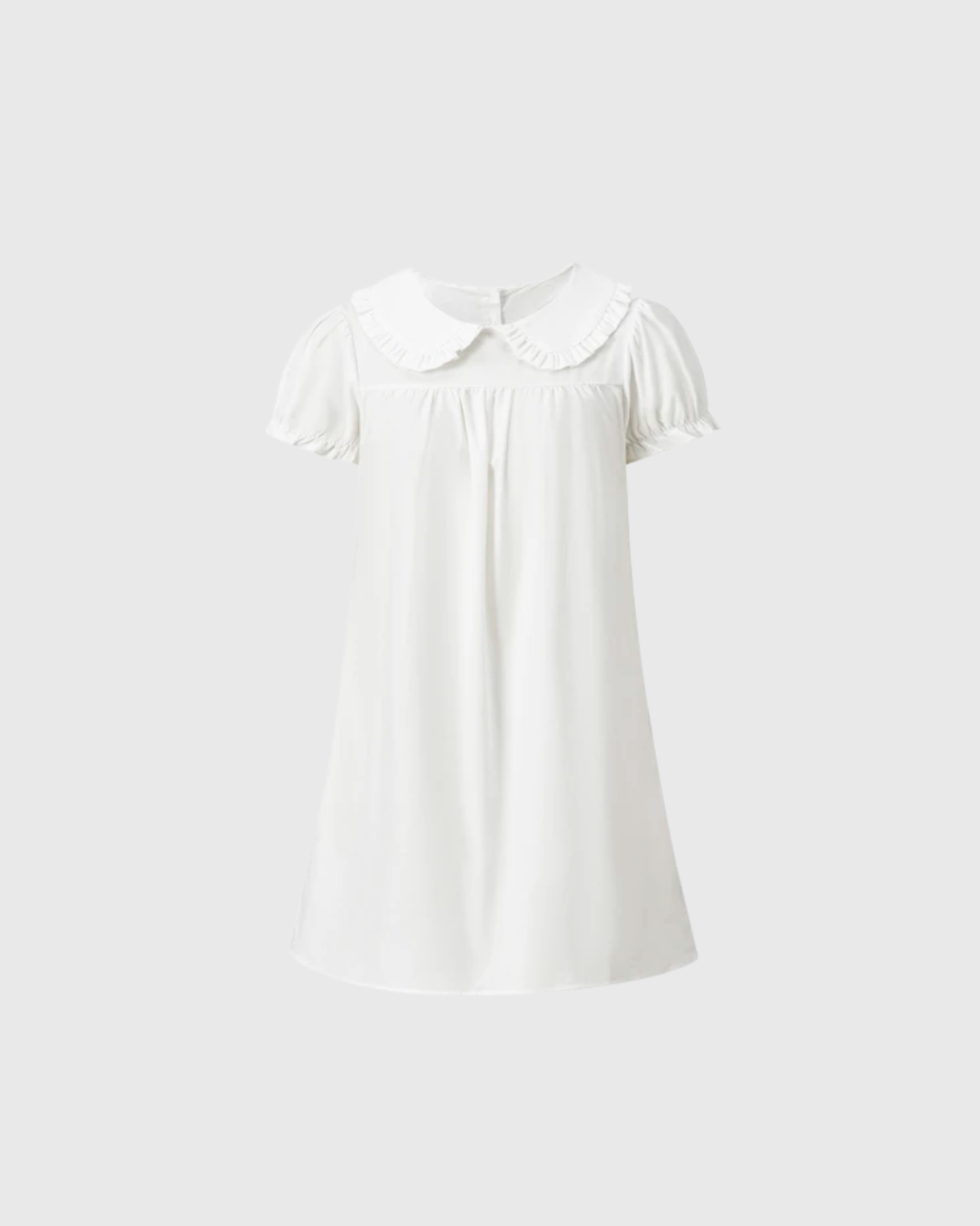 Peter Pan Collar Mini Dress