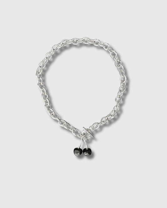 Noir Cherry Punk Choker