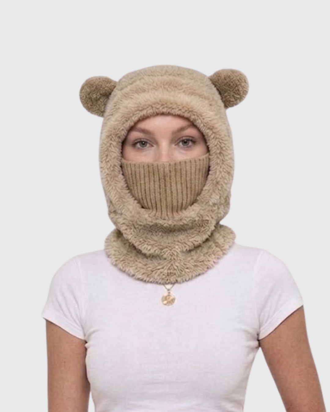 Teddy Bear Ski Hat