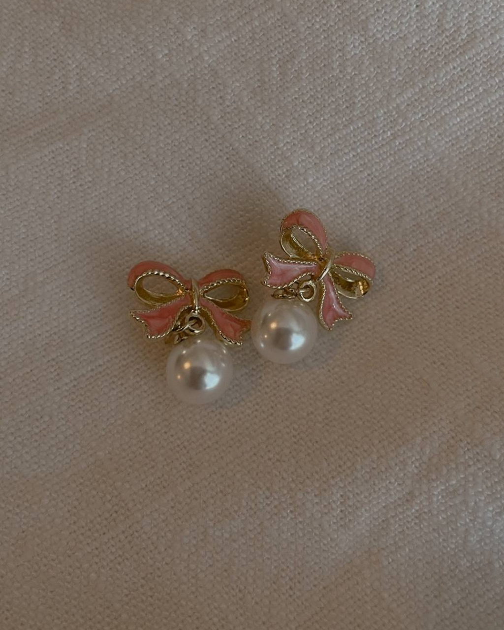 Roseate Pearl Earrings