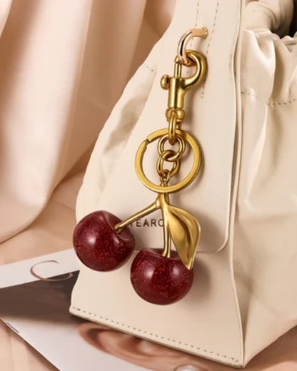 Cherry Bag Charm