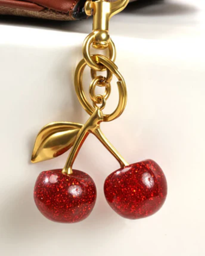 Cherry Bag Charm