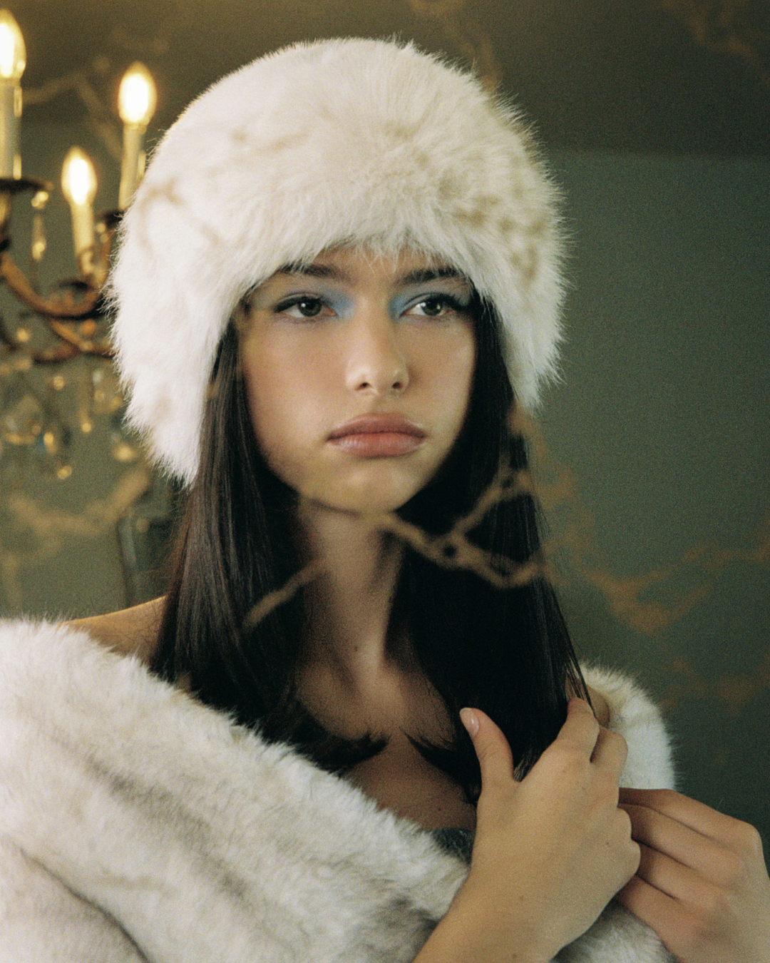 Plush Fur Beanie