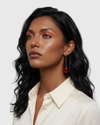 Cherry Drop Earrings