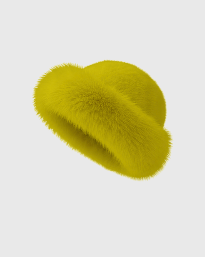 Plush Fur Beanie