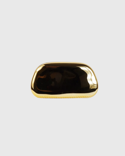 Gold Cherri Clutch Bag