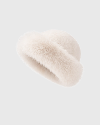 Plush Fur Beanie